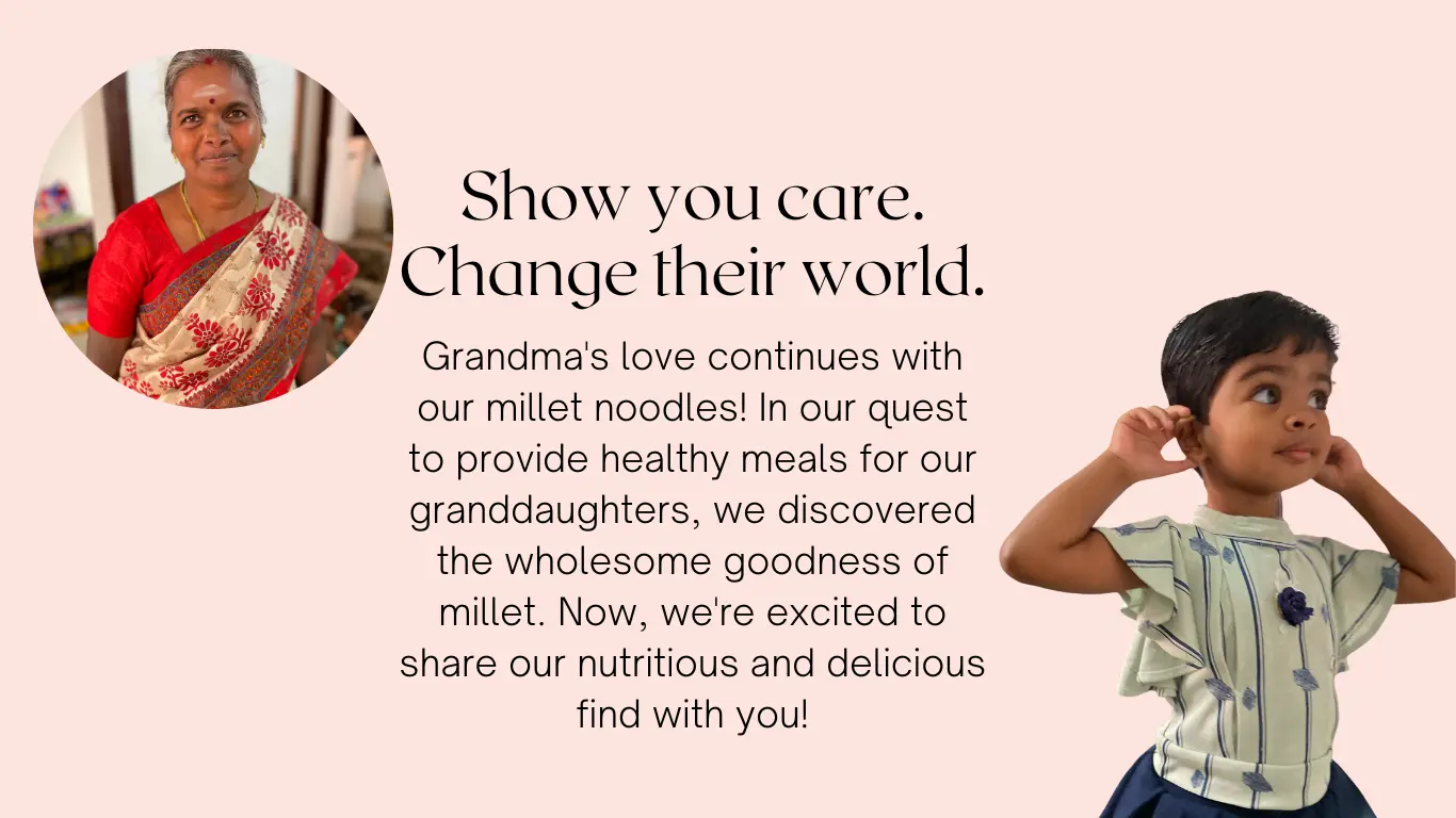 Grandma's love for healthy family meals